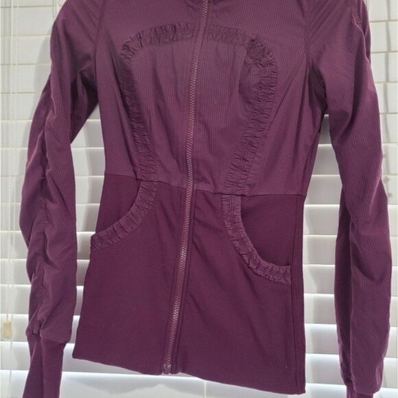 Lululemon dance studio purple jacket - Picture 2 of 12